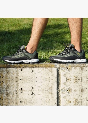 Gri Kamuflaj Bağcıklı Erkek Outdoor Ayakkabı 41 no
