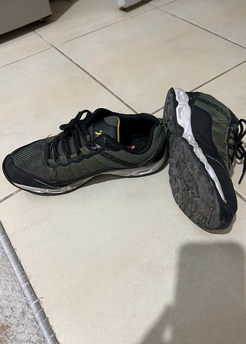 41 Beden Gri Kamuflaj Bağcıklı Erkek Outdoor Ayakkabı 41 no