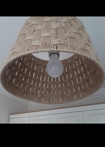 Ikea Hasır avize