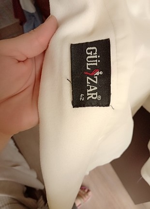 42 Beden beyaz Renk Palto