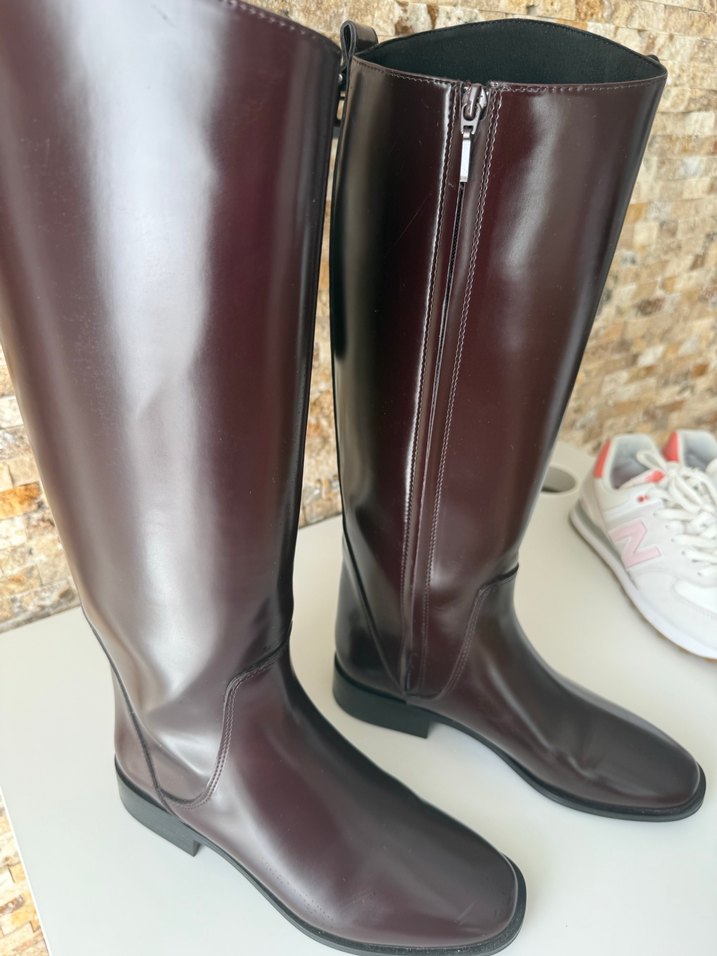 Zara Uzun Konçlu Çizme - Görsel 5