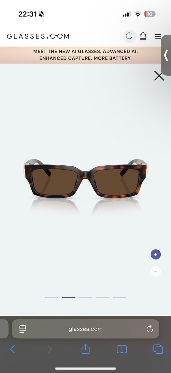 Tiffany&Co güneş gözlüğü - Görsel 2