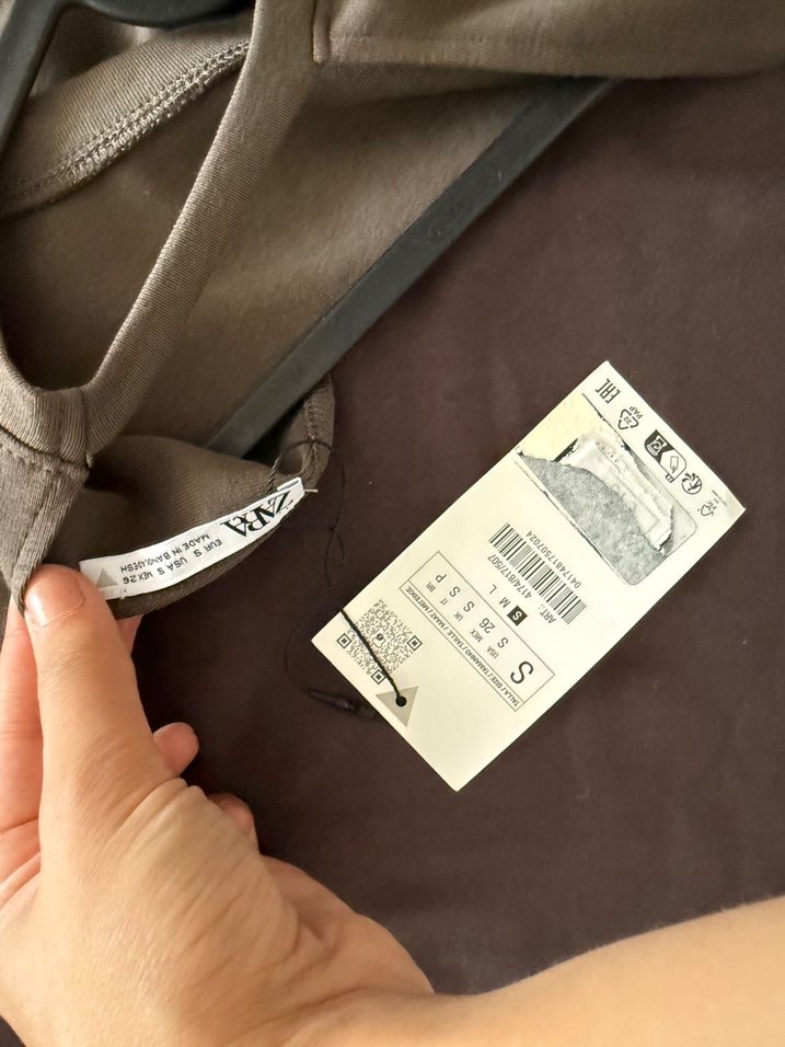 Zara Sırtı Açık Bluz - Görsel 4