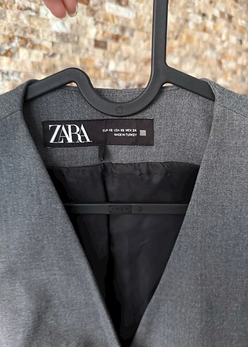 Zara Kumaş Yelek - Görsel 3