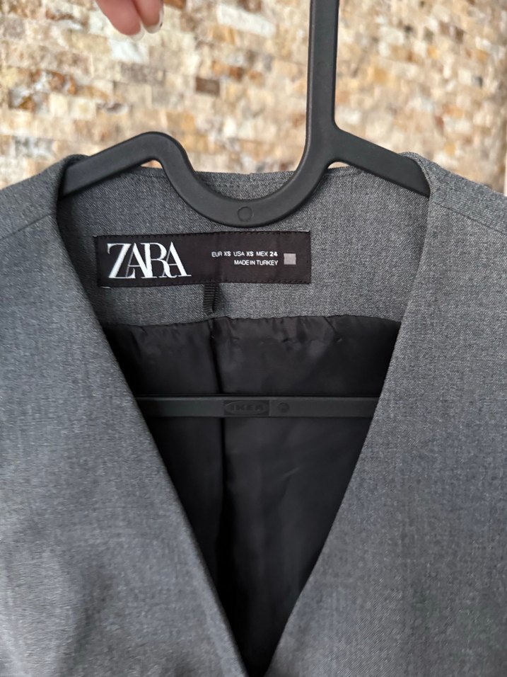 Zara Kumaş Yelek - Görsel 3