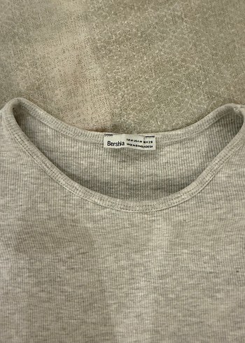 Bershka Kısa Kollu Basic Kadın Tişört - Görsel 2