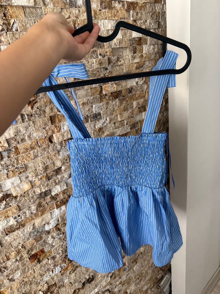 Zara Kurdeleli Askılı Top - Görsel 4