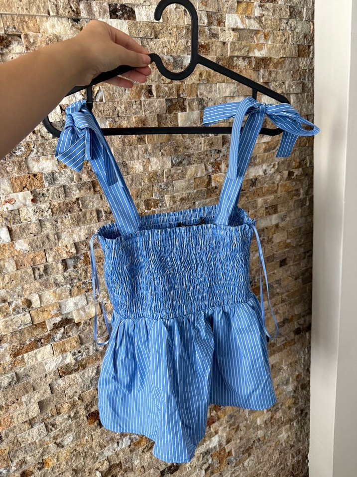 Zara Kurdeleli Askılı Top - Görsel 3