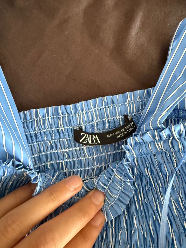 Zara Kurdeleli Askılı Top - Görsel 5