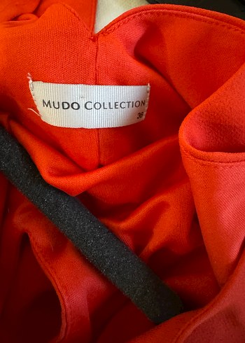 Kırmızı Mini V Yaka Elbise - Görsel 2