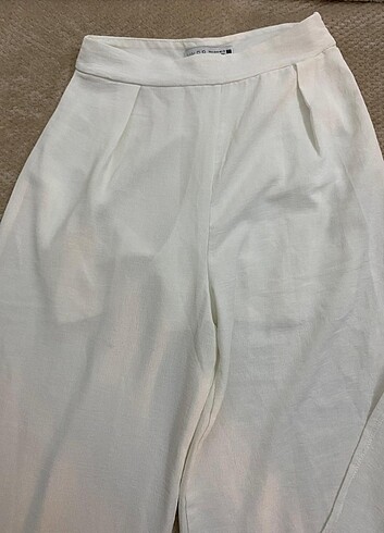 Zara Keten yırtmaçlı pantolon