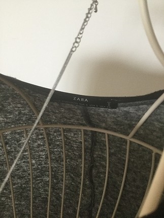 Zara Zara önü şifon arkası penye bluz
