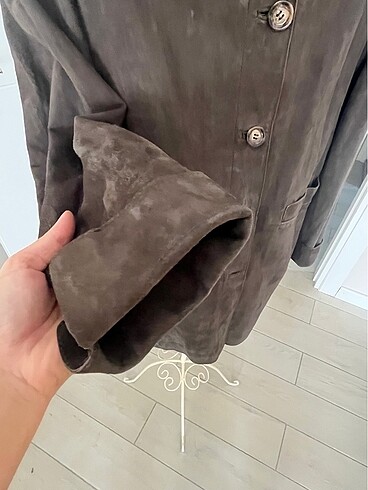 Massimo Dutti Süet İthal Ara Boy Ceket - Yepyeni