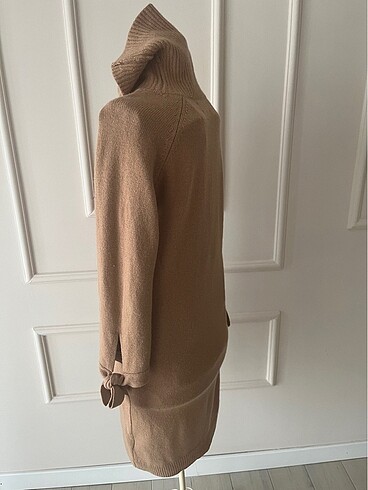 Massimo D devetüyü yün elbise - Görsel 5