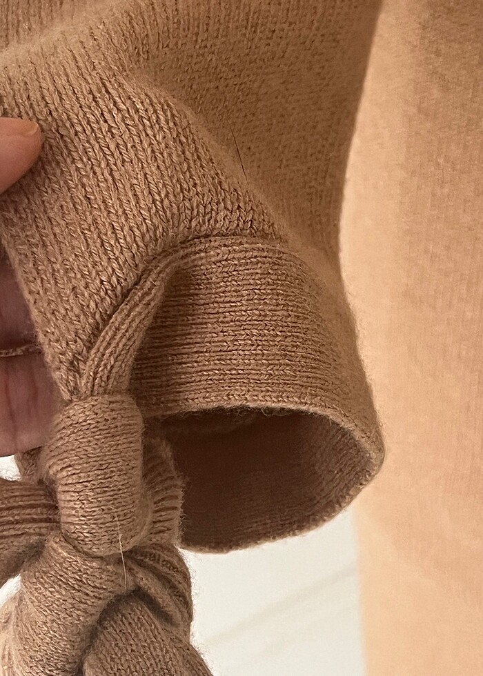 Massimo D devetüyü yün elbise - Görsel 2