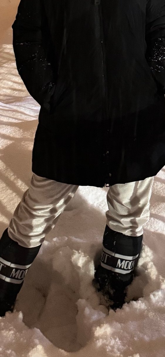 Moon Boot Icon Siyah Kadın Kar Botu - Görsel 5