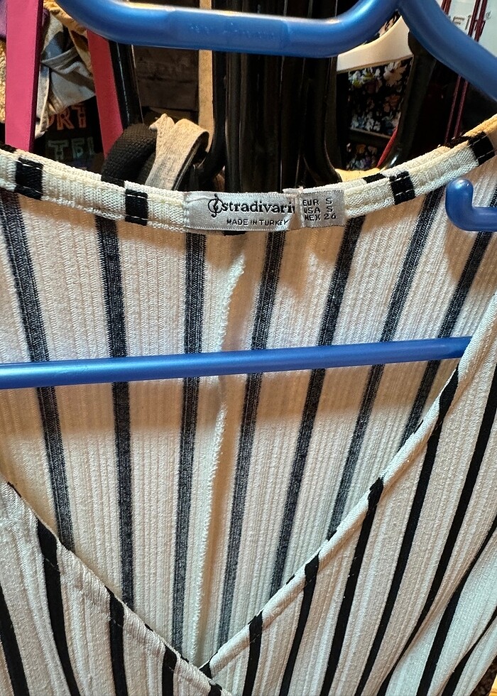 Çizgili tulum - Görsel 2