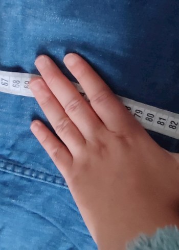 Kızlar için Mavi Denim Askılı Elbise - Görsel 2