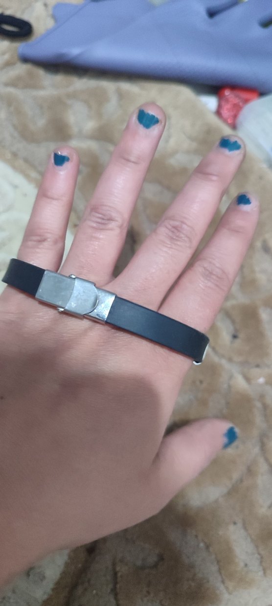 Erkek Altın Renkli Minimalist Bileklik - Görsel 2