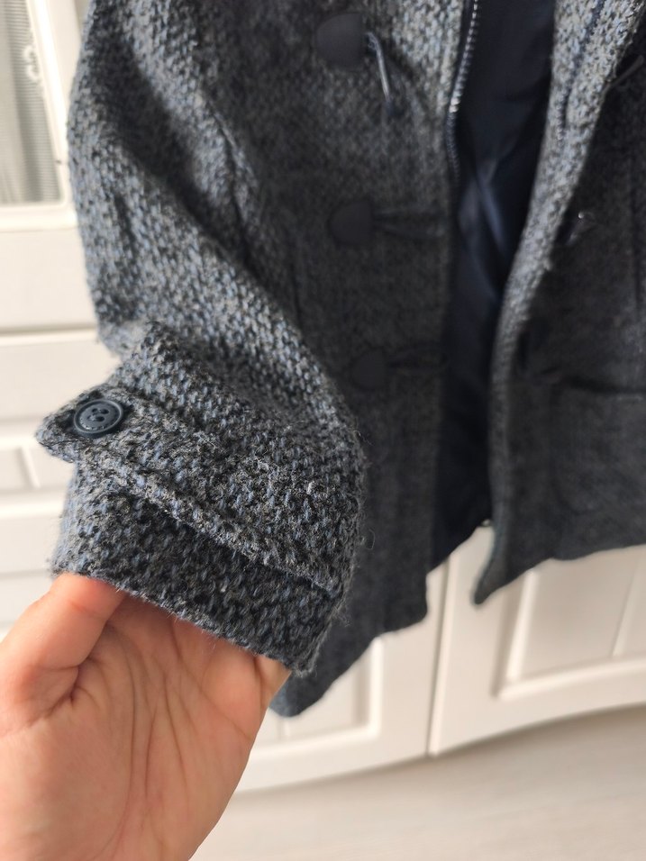 Erkek Çocuk Yün Kaban - Görsel 3