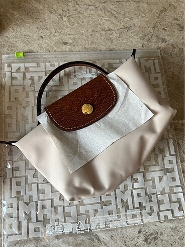  Beden ten rengi Renk Longchamp xs krem +askısı