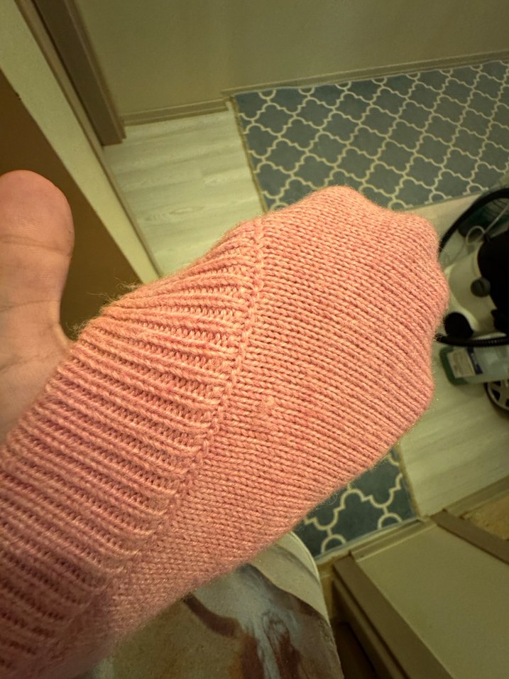 H&M Pembe Kadın Yün Kazak - Görsel 2