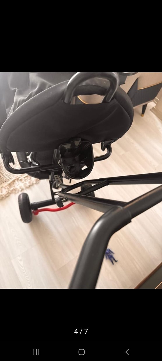 Rival Siyah Üç Tekerlekli Çocuk Bisikleti - Görsel 4