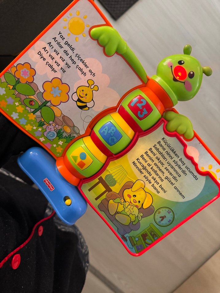 Fisher-Price Eğitici Masalcı Tırtıl Oyuncak - Görsel 2