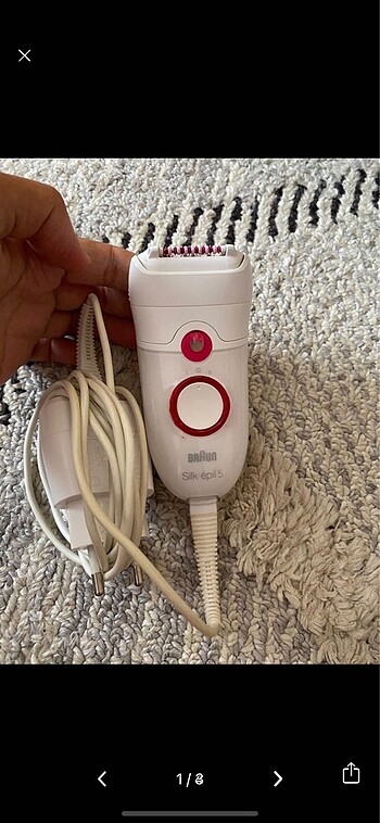Braun epilasyon aleti