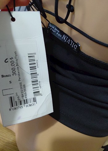 Siyah Straplez Gotik Mini Büstiyer - Görsel 4