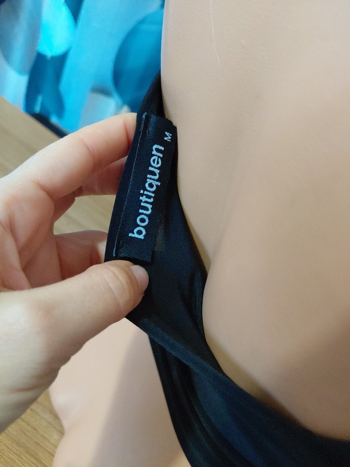 Siyah Drapeli Mini Atlet Bustiyer - Görsel 4