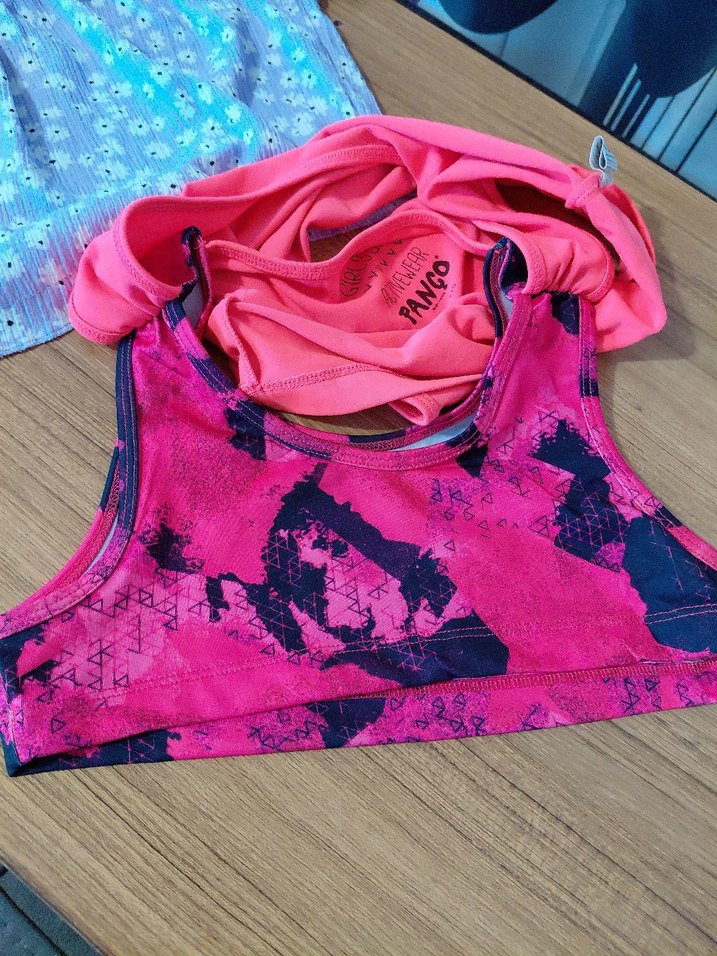 Kız Çocuk Panco Baskılı V Yaka Yelek - Görsel 4