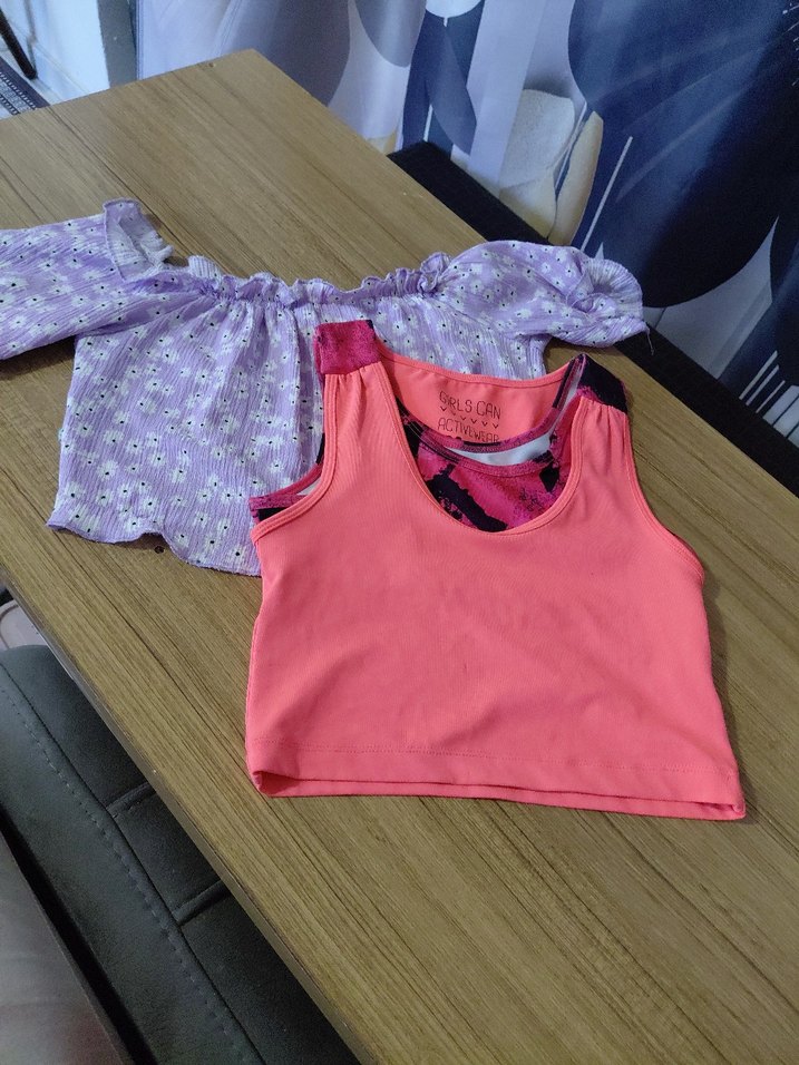 Kız Çocuk Panco Baskılı V Yaka Yelek - Görsel 3