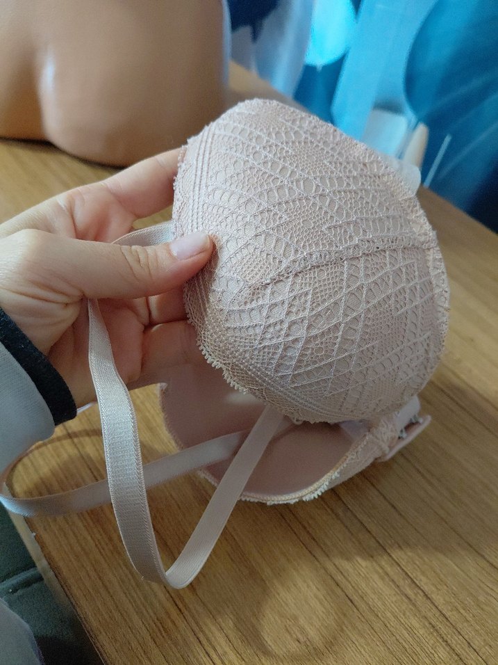 Pastel Bej Bohem Midi Sütyen - Görsel 4