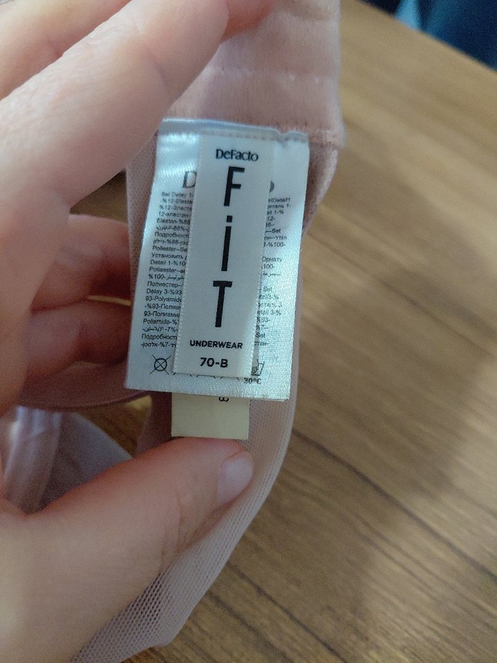 Pastel Bej Bohem Midi Sütyen - Görsel 3