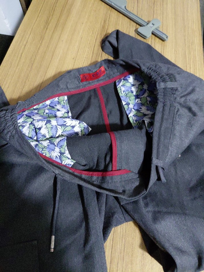 Gri Kemerli Erkek Pantolon - Görsel 4