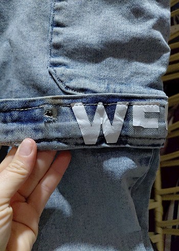 Bağcıklı Baggy Erkek Kot Pantolon - Görsel 3