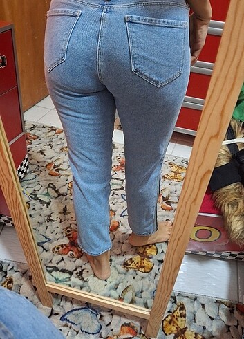 m Beden mavi Renk Jogger pantolon