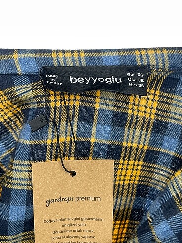 36 Beden çeşitli Renk Beyoğlu Butik Gömlek %70 İndirimli.