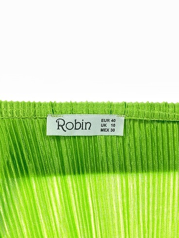 40 Beden yeşil Renk Robin Bluz %70 İndirimli.