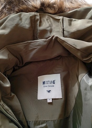 yeşil Kürklü Kadın Kışlık Mont - Görsel 6