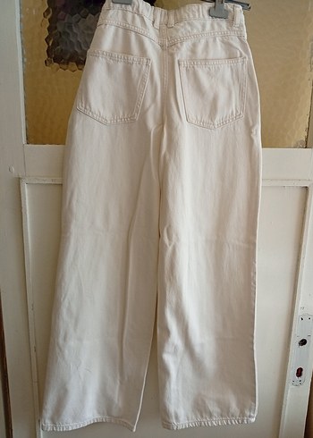 2 adet kız çocuk için kot pantolon - Görsel 2