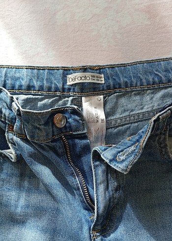 2 adet kız çocuk için kot pantolon - Görsel 12