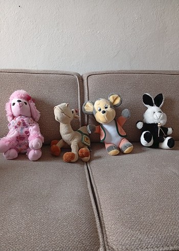 peluş 4 adet oyuncak - Görsel 2