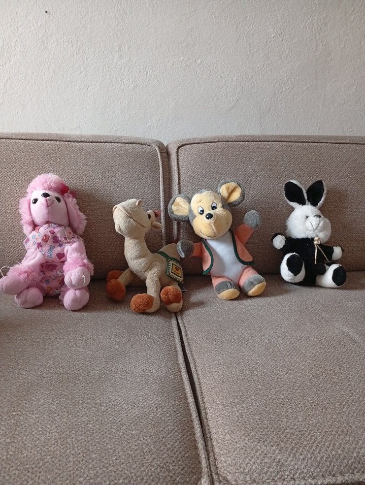 peluş 4 adet oyuncak - Görsel 2