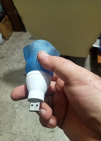  Beden Usb çiçek görünümlü gece lambası