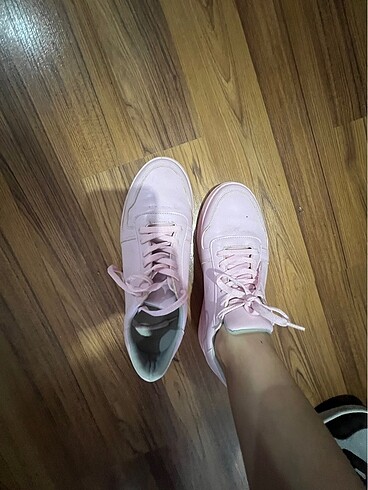 39 Beden pembe Renk Pembe spor ayakkabı