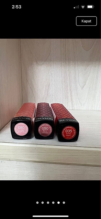  Beden Revlon