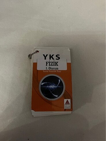Yks fizik 1. Oturum konu anlatımlı anahtara benzer bir şey