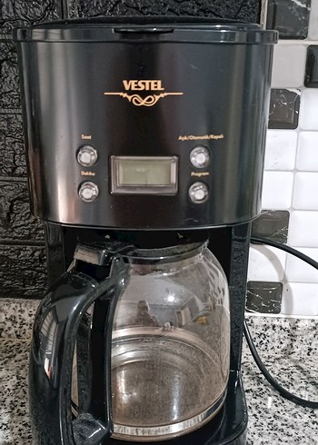 Vestel Siyah Kahve Makinesi